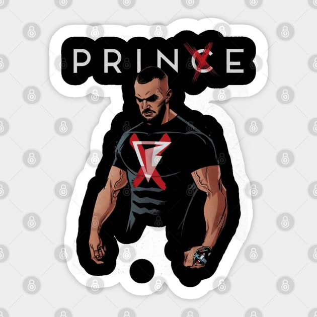 Finn Balor Prince Sticker by MunMun_Design